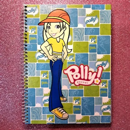 Caderno universitário Polly 96 fls - Jandaia (2004)