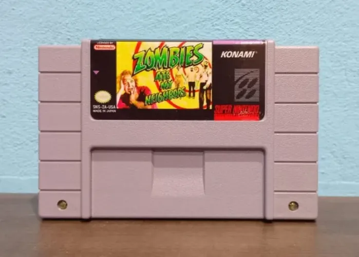 Cartucho Super Nintendo | Zombies Neighbors Paralelo