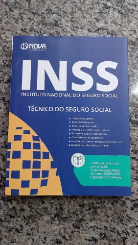 Apostila INSS 2026 Nova Concursos Técnico do Seguro Social