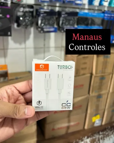 Cabo de Carregador Tipo C para Tipo C 65W - Promoção
