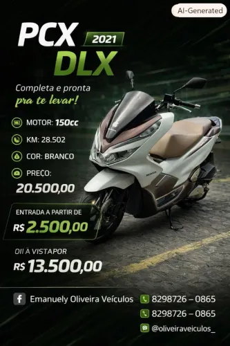 PCX DLX 2021