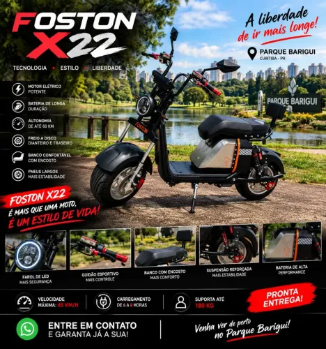 Moto elétrica Foston X22