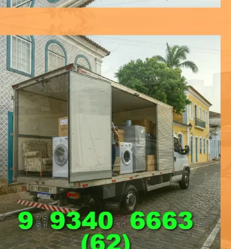 Frete para sua mudança! preços ótimos e disponibilidade imediata. contato 62?9?9340?6663