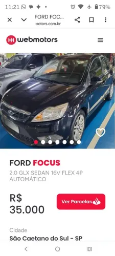 Ford Focus Sedan 2.0 16v/2.0 16V Flex 4P Aut. 2013