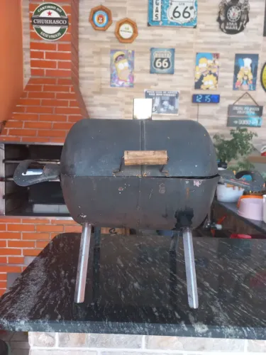 Churrasqueira pequena