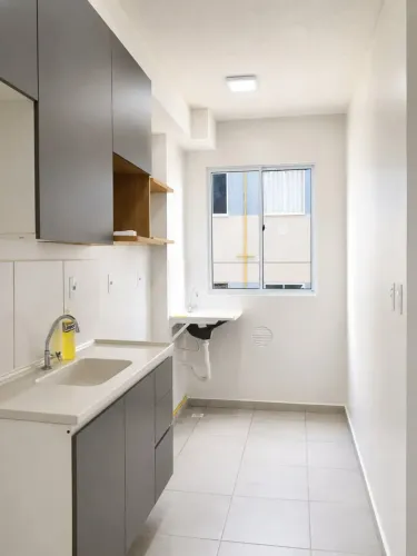 Smart Tarumã, 2 quartos, armário na cozinha