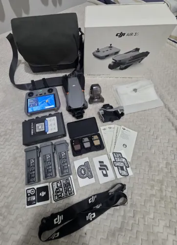Dji air 3s fly mor combo aceito troca