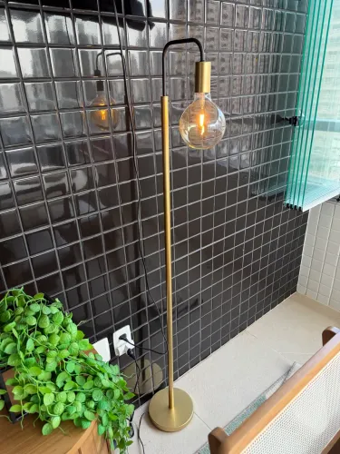 Luminária de piso chão 
