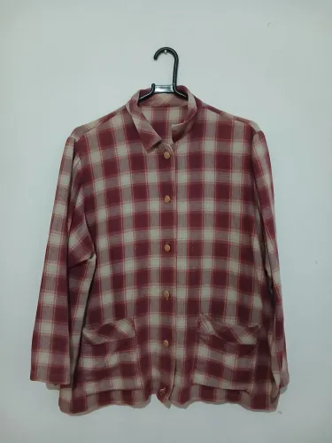 Camisa xadrez m/g 20.00