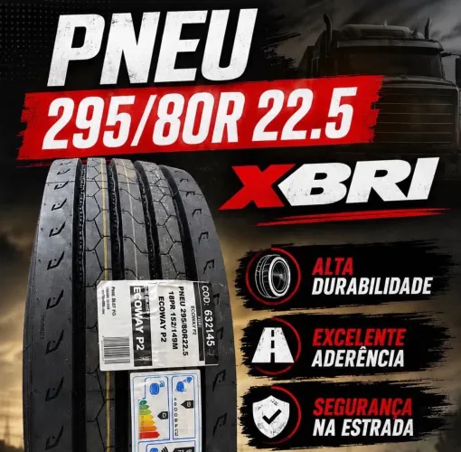 PNEU XBRI 295/80R 22.5 imperdível!!!