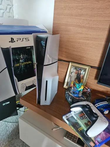 Ps5 slim fisico 1 tera passo cartão só venda
