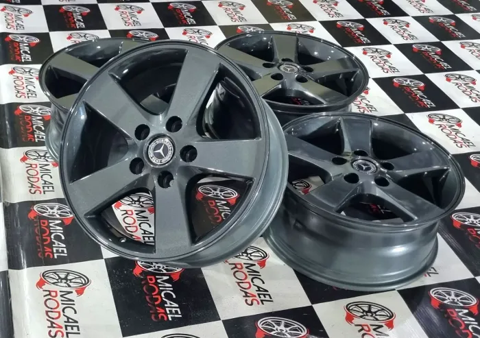Jogo de rodas aro 18 mercedes sprinter 5x130 + Pintura Nova 