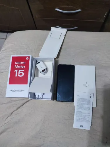 REDMI NOTE 15 256GB 8RAM NOVO!