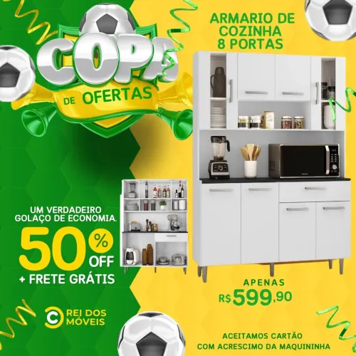 Armário de cozinha direto da fábrica em promoção