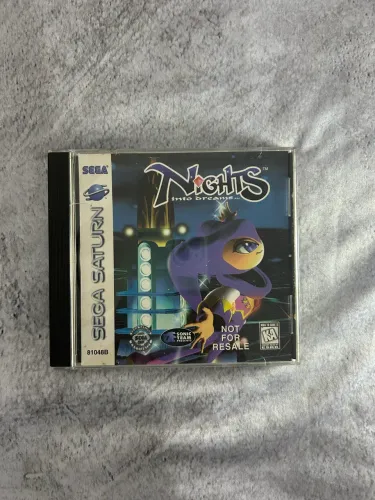 Nights into dreams original sega saturn | not for realease