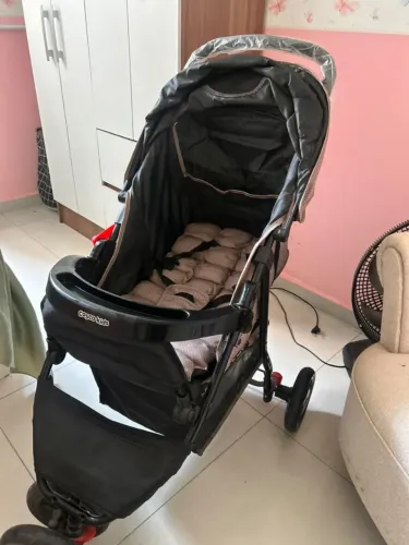 carrinho de bb seminovo,alça reversível