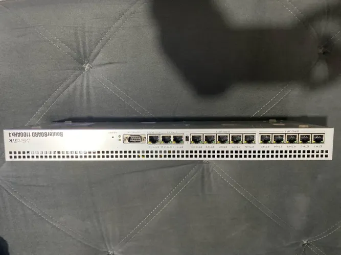 MikroTik RB1100AHx4 ? 13 Portas Gigabit ? Redundância de Energia ? Level 6