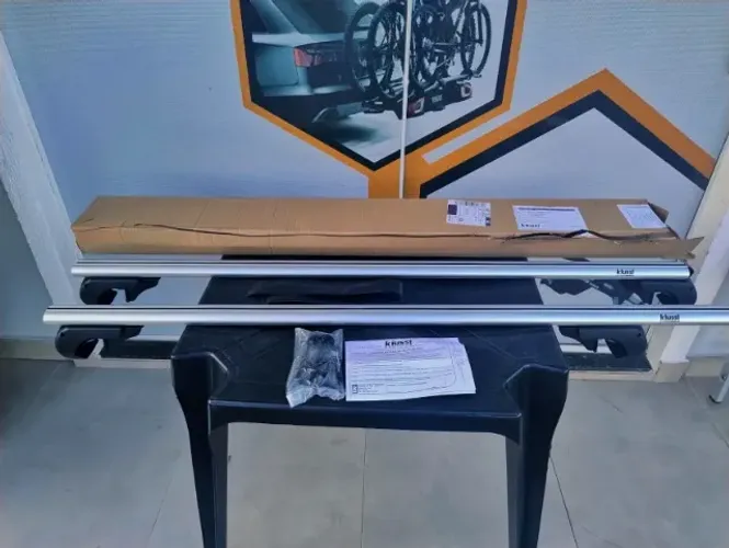 Rack de Teto Kiussi - Para Carros com Longarina Alta (Novo na Caixa)