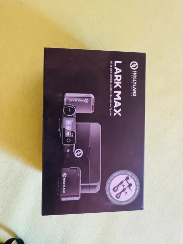 Microfone Lark Max Hollyland profissional 
