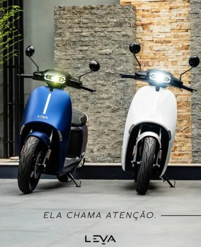 MOTO Leva ES1 0KM ?  PERFEITA PRO DIA A DIA...
