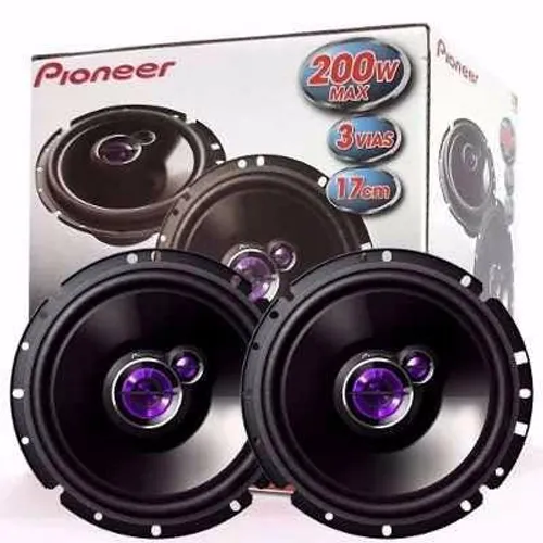Par Alto Falante Pioneer Ts-1731br Polegadas 200w Triaxial