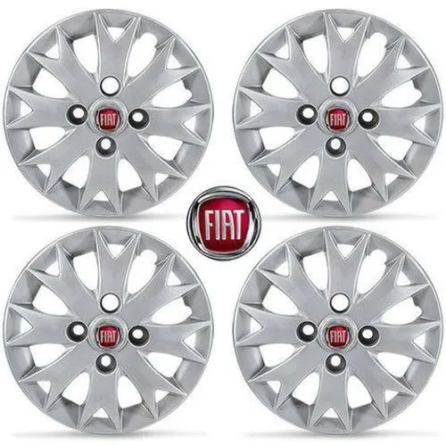 Calota Palio Qualquer Carro Fiat Aro13 jogo
