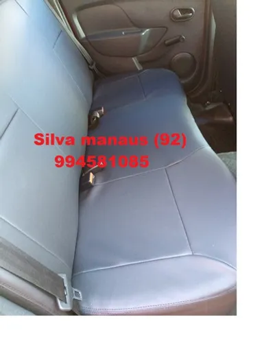 Capa banco Couro Corvin sob medida Logan Sandero Stepway 2020 impermeável não passar agua