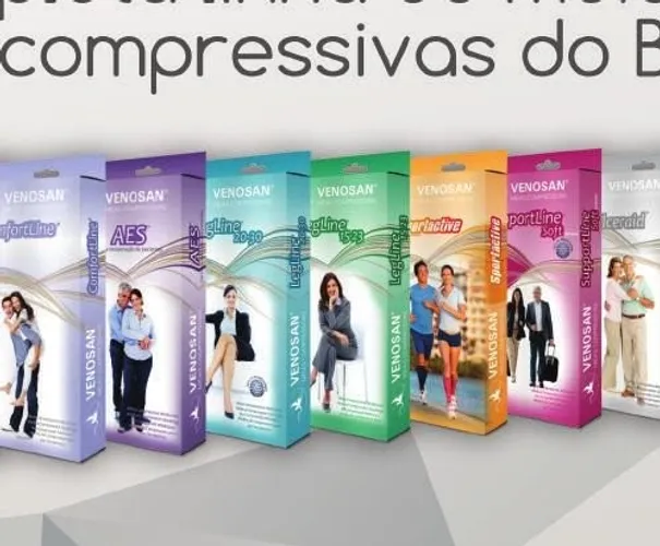meias de alta compressão venosan- representante América Med