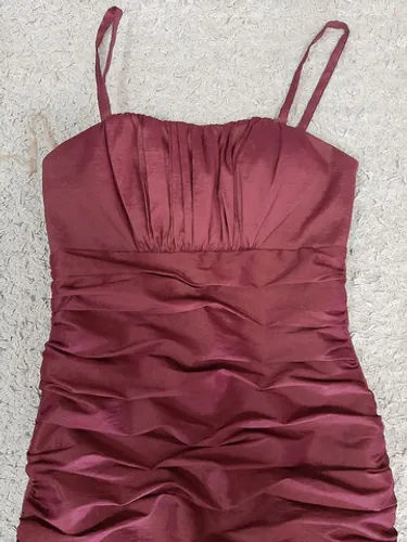 Vestido de festa tomara que caia sereia