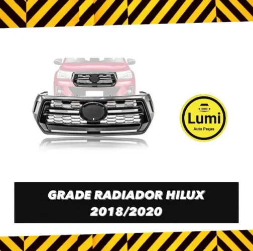 Grade Radiador Hilux 18/20 - Nova!!