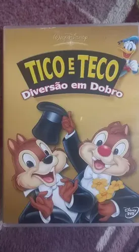 DVD TICO E TECO DIVERSÃO EM DOBRO