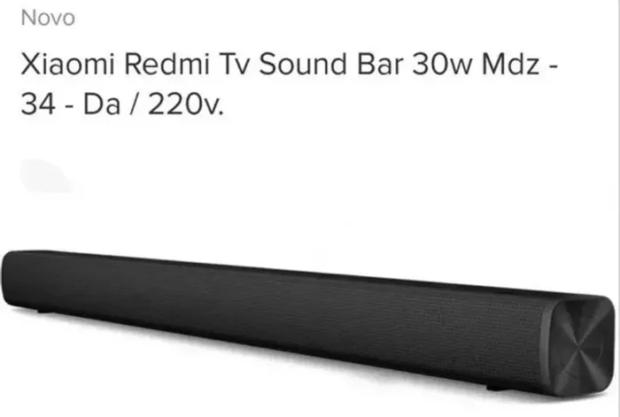 XIAOMI REDMI TV SOUND BAR 30w MDZ - 34 - DA-  11% a vista ou 10 X NO CARTÃO. 