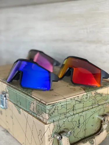 Óculos de Sol Esportivo Polarizado Kapvoe, Ciclismo, Beach Tênis