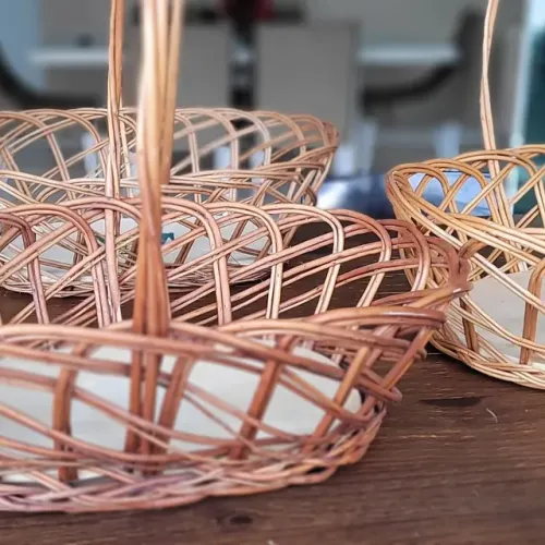 Cesta de palha