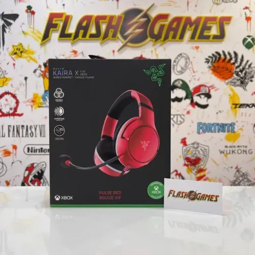 Headset Razer Kaira X p/ Xbox | Pulse Red 