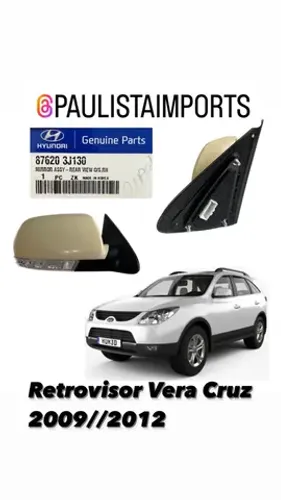 Retrovisor Vera Cruz 2009 2010 2011 2012 ( Novo Genuíno