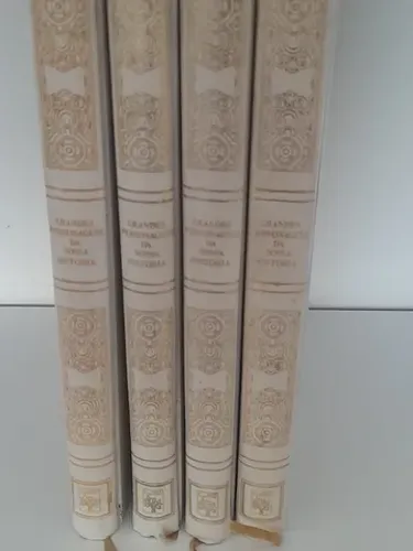 coleção livros Grandes personagens da nossa historia 4 volumes bom estado