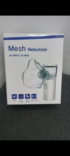 INALADOR NEBULIZADOR PORTÁTIL HD-W05 BATERIA RECARREGÁVEL.  * NOVO *