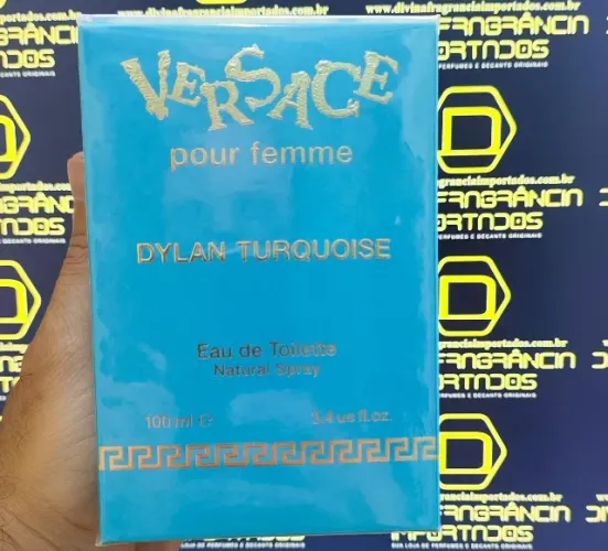 Perfume Dylan Turquoise Feminino - Leia a Descrição