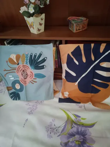 Par de Capas de Almofada Decorativas