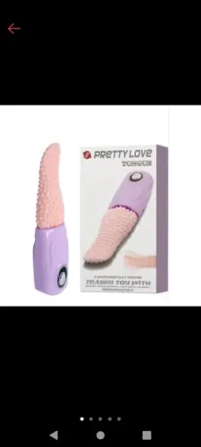 Massageador penetrante pretty love