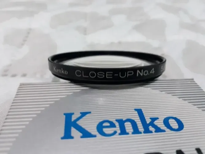 Filtro Fotográfico Close-up +4 - 58mm - Marca: Kenko (Japan)