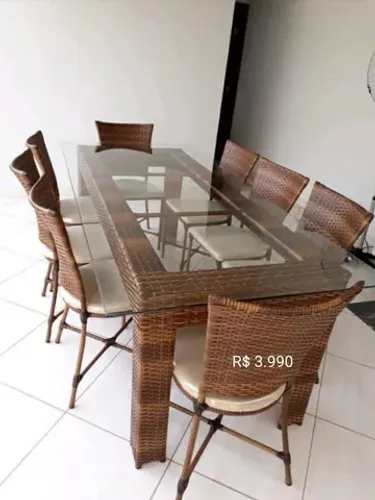 VALORES NAS FOTOS! CHAISE SOFÁ MESA CADEIRAS  CORDA NÁUTICA FIBRA SINTÉTICA 