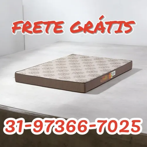 COLCHÃO CASAL D28 14 DE ALTURA / NOVOS / DIRETO DA FÁBRICA 