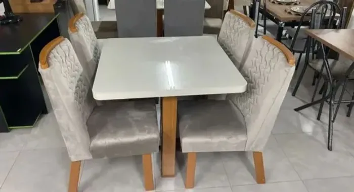 Mesa de jantar 4 cadeiras ( PRONTA ENTREGA )