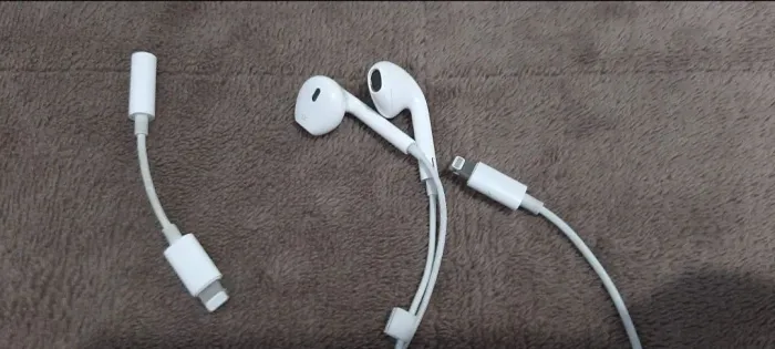 Fone Apple Original Lightning +Adaptador 