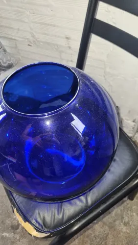Vaso Decorativo Azul - Design Moderno