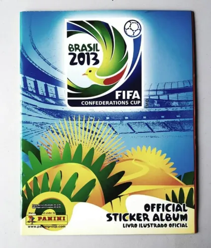 Colecionável - Álbum De Figurinhas - Copa das Confederações 2013 - Com 112 Figurinhas