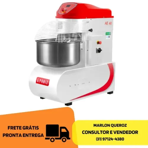 Amassadeira Espiral 25 KG G-Paniz 220v Nova