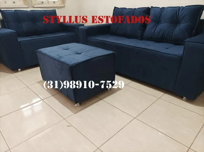 Sofás de 2 e 3 lugares novo